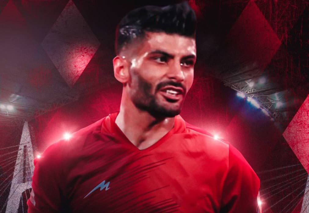 ستاره سابق تیم کی‌روش در لیگ یک (عکس)