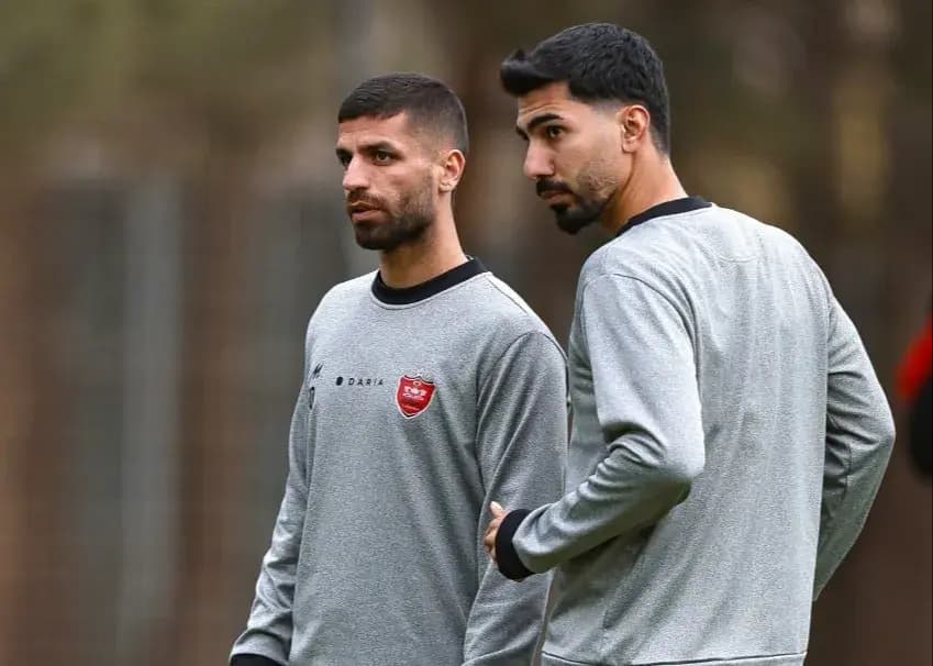 پایان سرماخوردگی برای ستاره پرسپولیس (عکس)