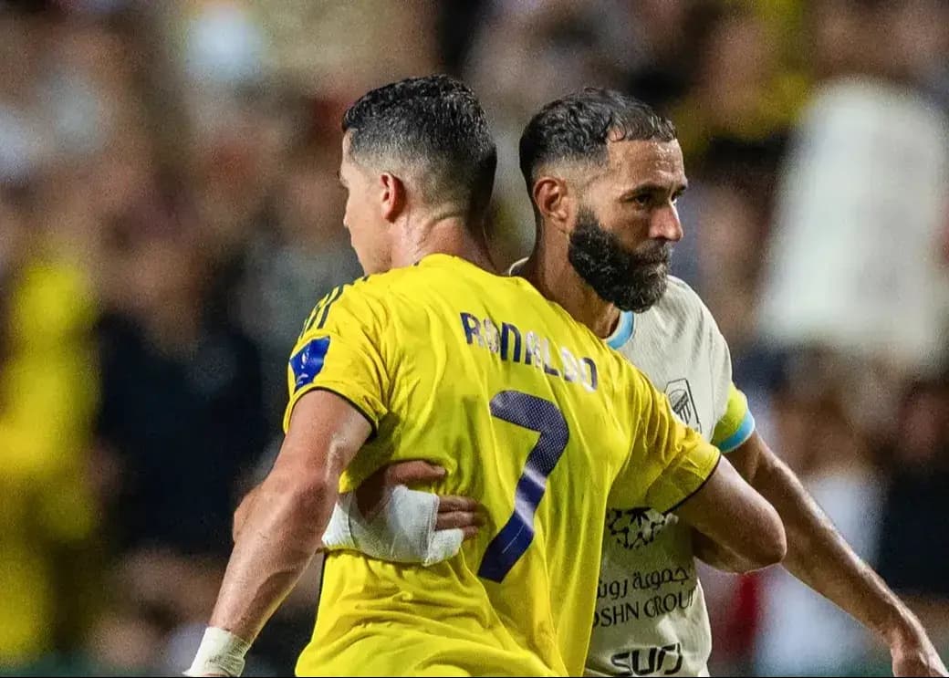 غیرمنتظره! رونالدو مخالف انتقال بنزما به الهلال
