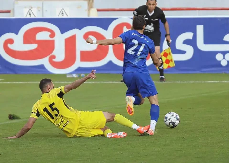 مدافع سابق پرسپولیس مضروب شد! (عکس)