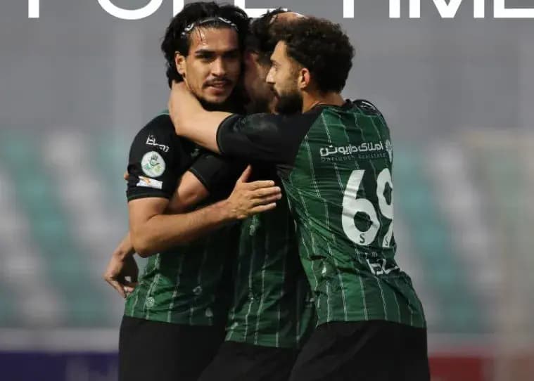عارف و گل روحیه‌بخش در آستانه پرسپولیس
