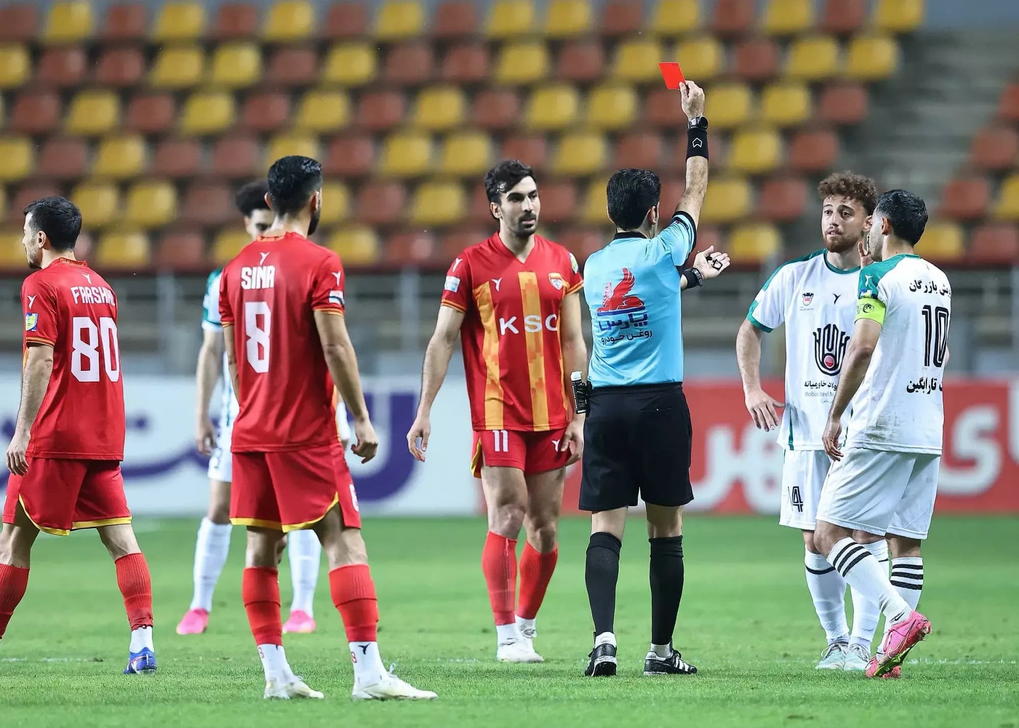 تلفات ذوبآهن برای پرسپولیس