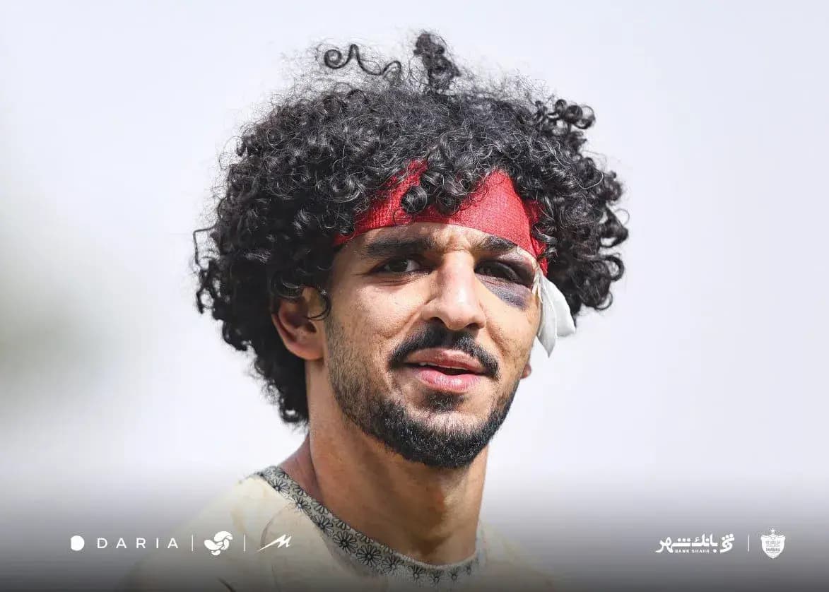 آثار کبودی در تمرین امروز پرسپولیس! (عکس)