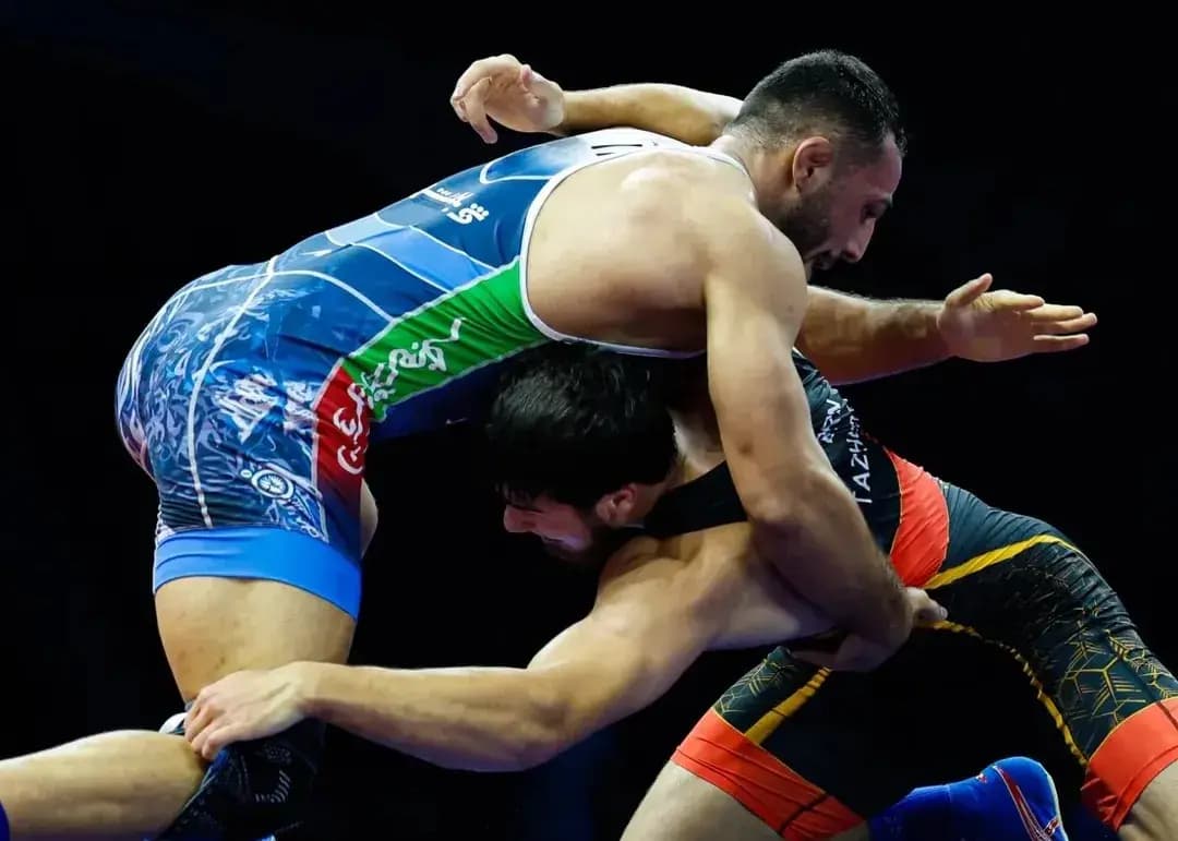 مدال های بامدادی کشتی گیران ایرانی در ترکیه