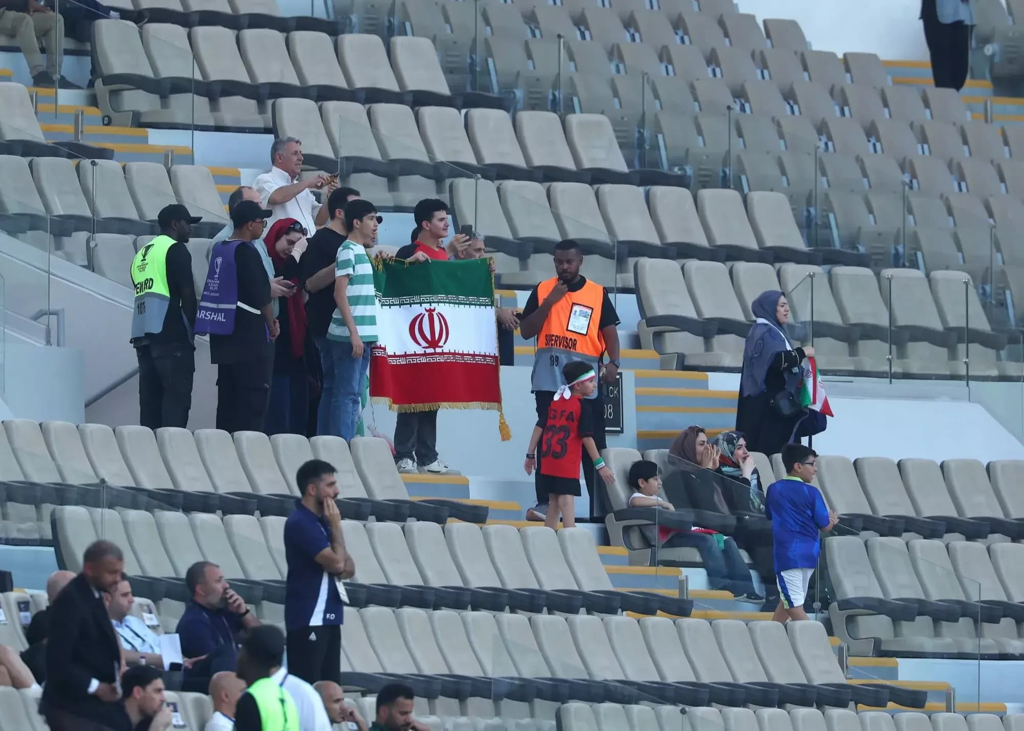 پرچم ایران در عربستان بالا رفت (عکس)