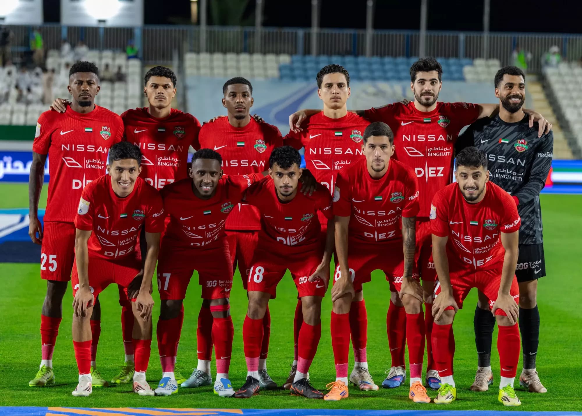 شباب الاهلی با 2 ستاره ایرانی مقابل تراکتور