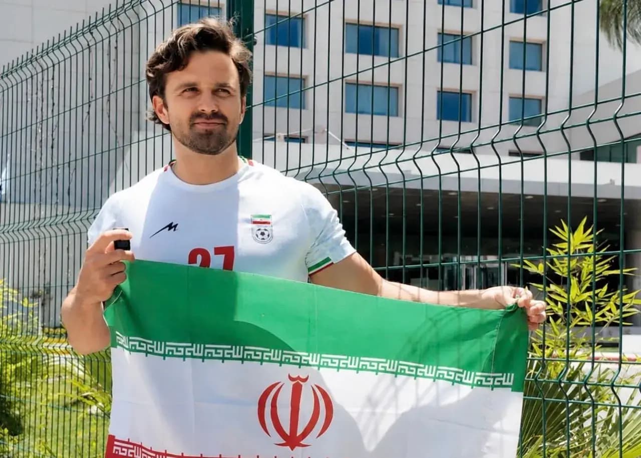 اینفلوئنسر آمریکایی جدیدترین طرفدار تیم ملی