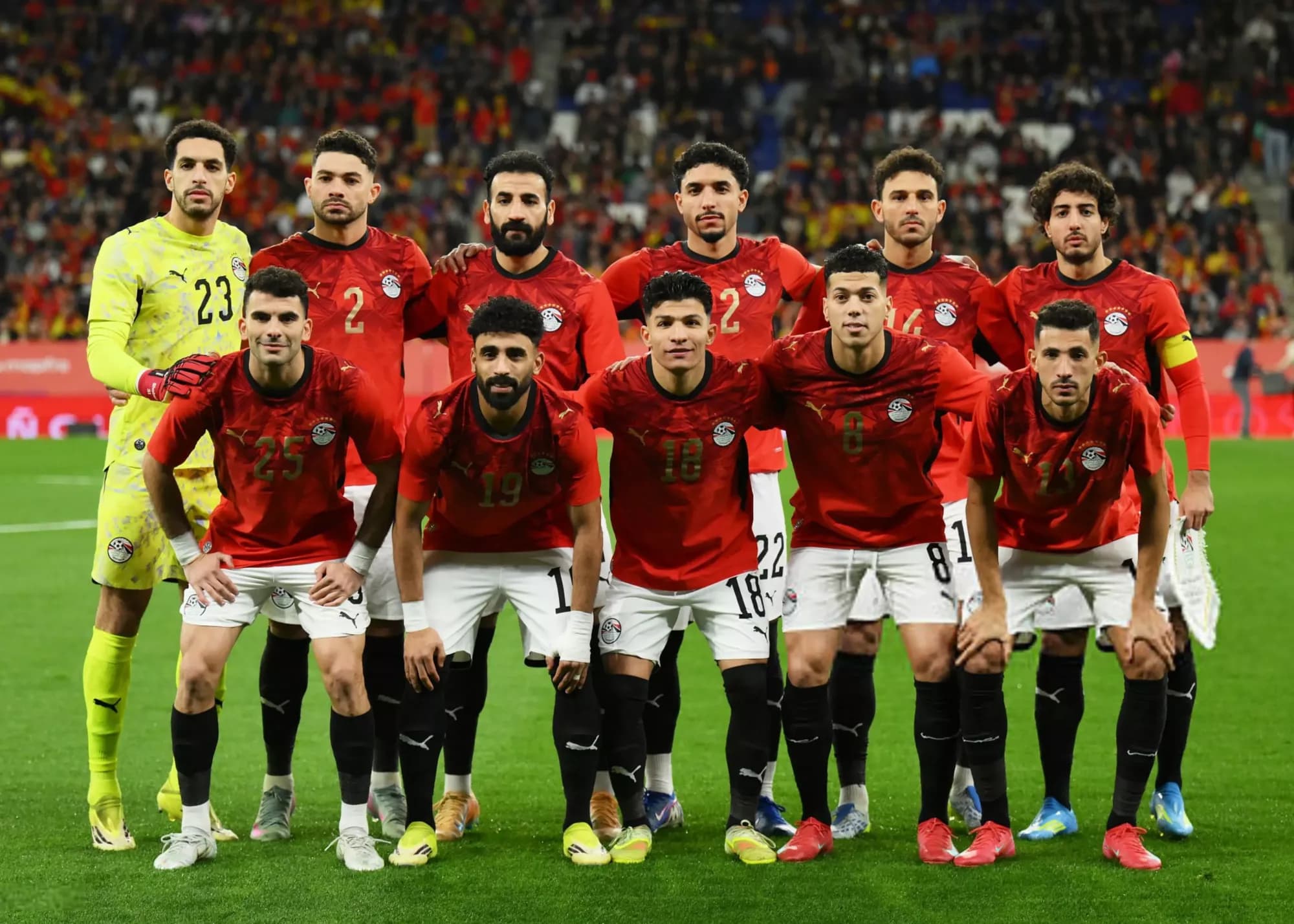 ترکیب احتمالی مصر در جام جهانی 2026
