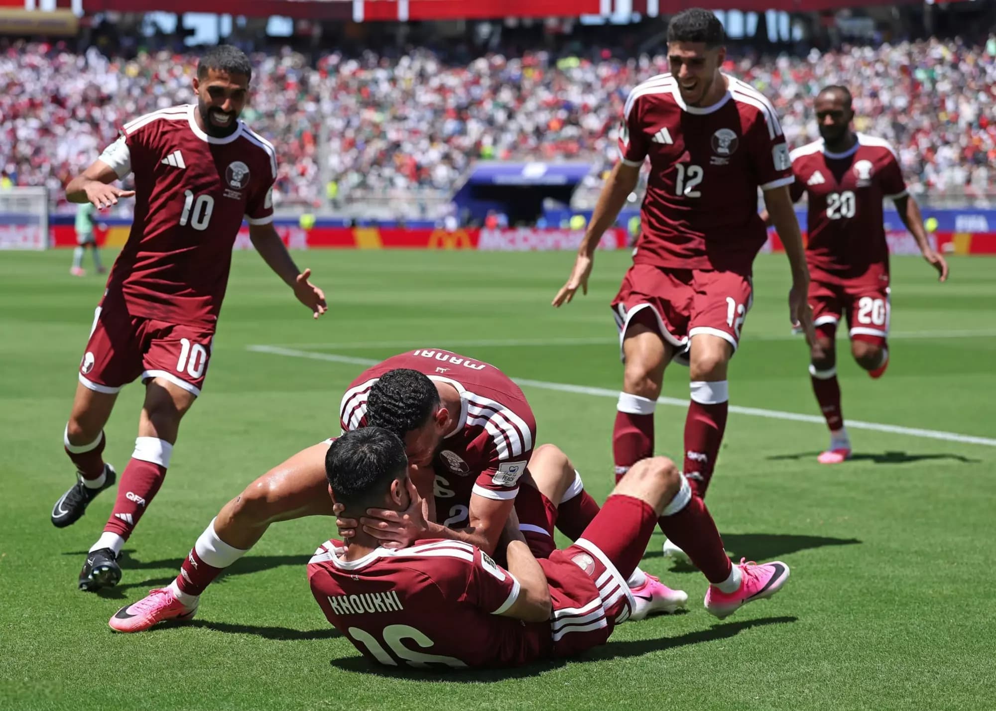 گلزن قطر ترانسفر مارکت را نابود کرد!