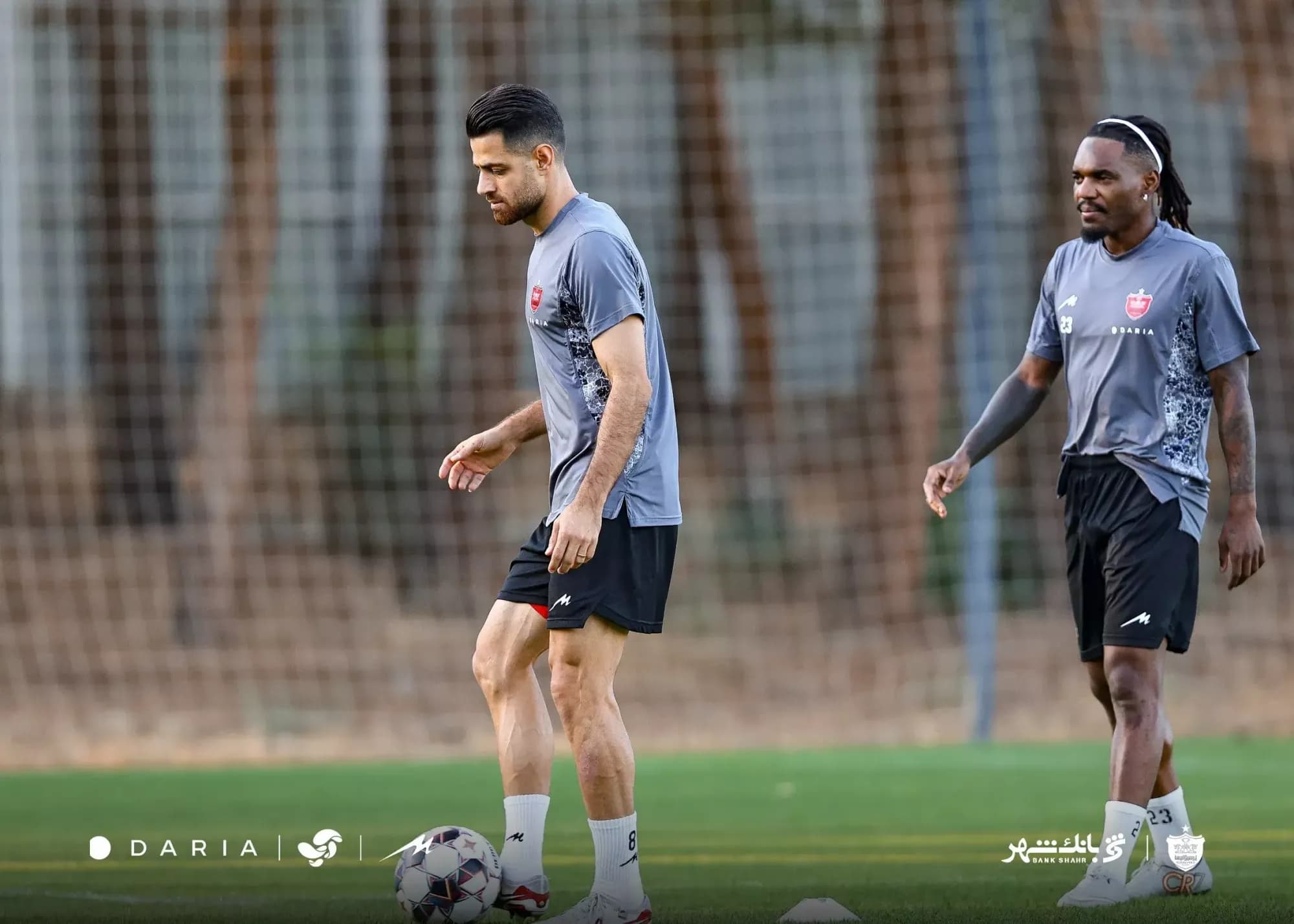اولین تمرین بیفوما در پرسپولیس (عکس)