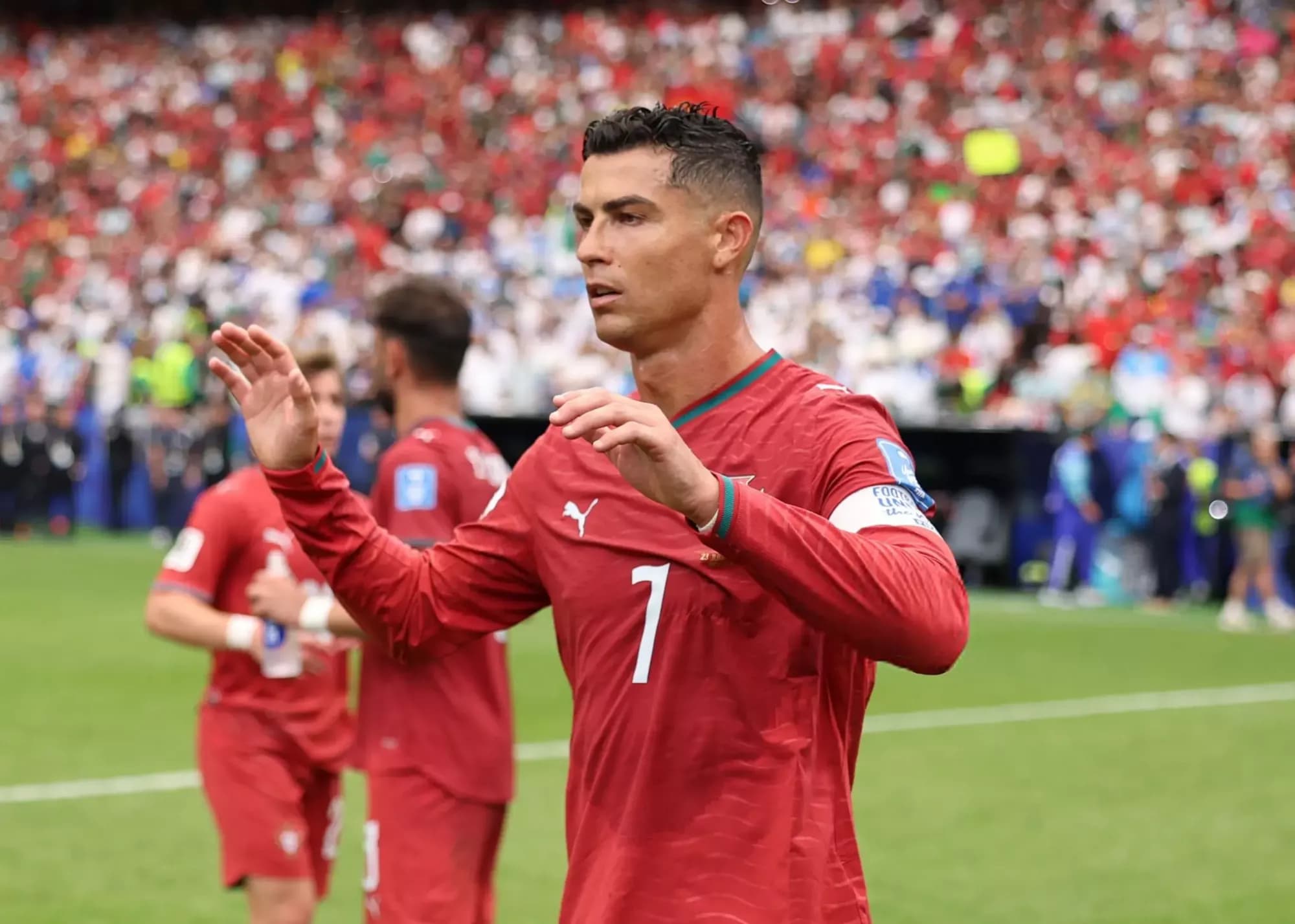 فریاد کریس رونالدو: من برگشتم، من برگشتم!