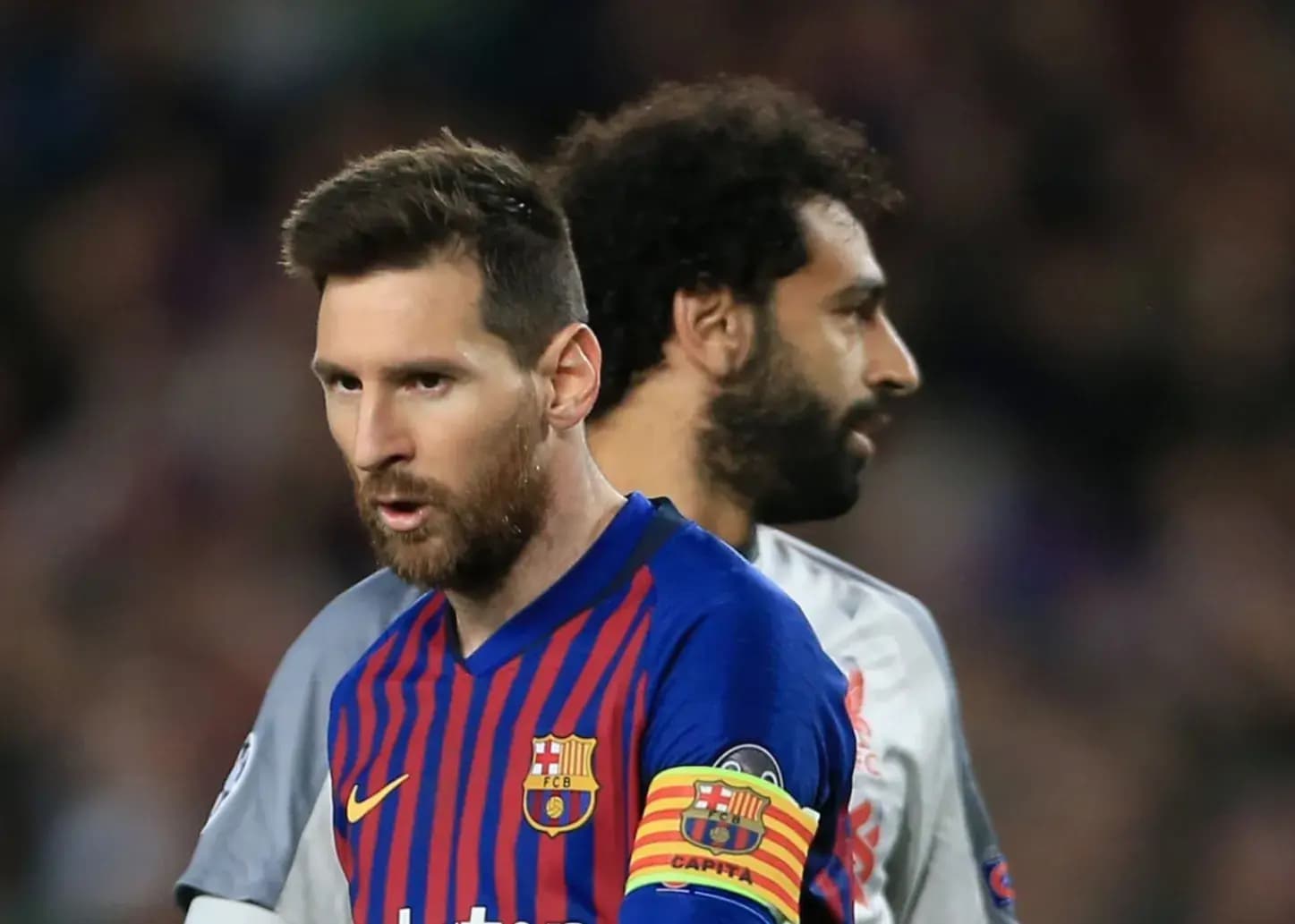 محمد صلاح در آستانه رویارویی با لیونل مسی