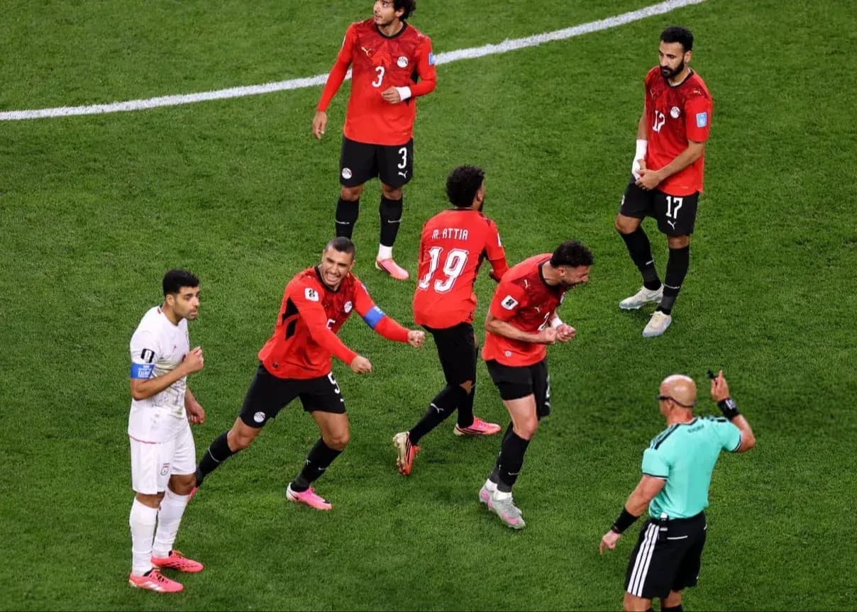 این تصاویر خوشحالی گلزنی مصریها نیست!