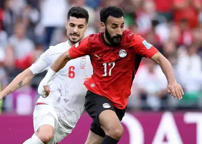 کارت زرد ستاره مصر مقابل ایران پاک نشد
