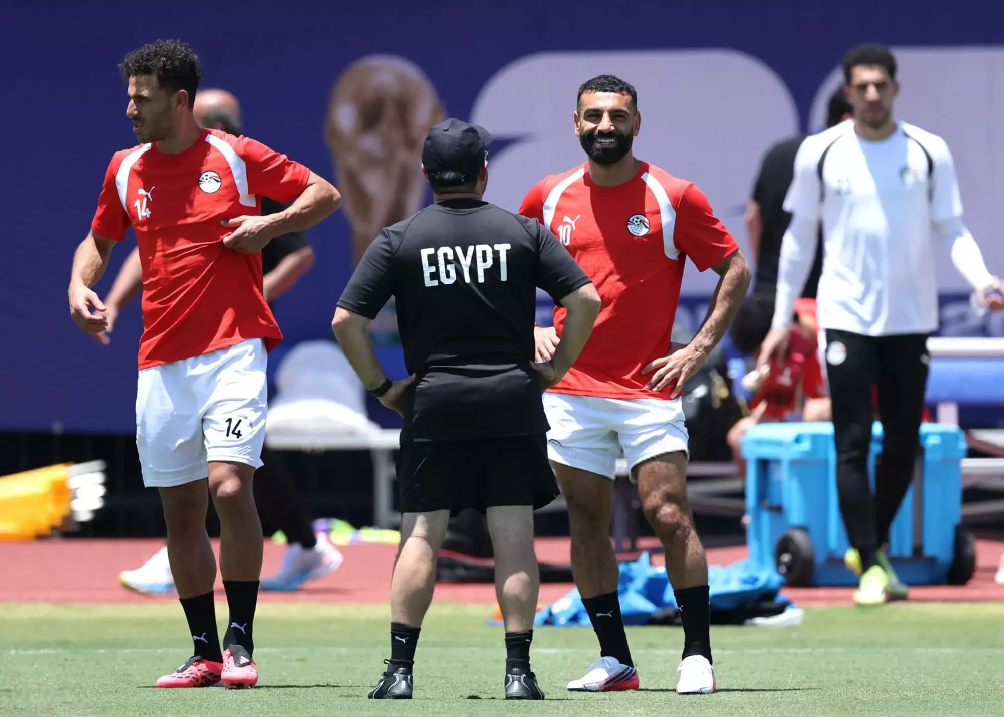 تعطیلی تمرین مصر به دلیل طوفان در آتلانتا