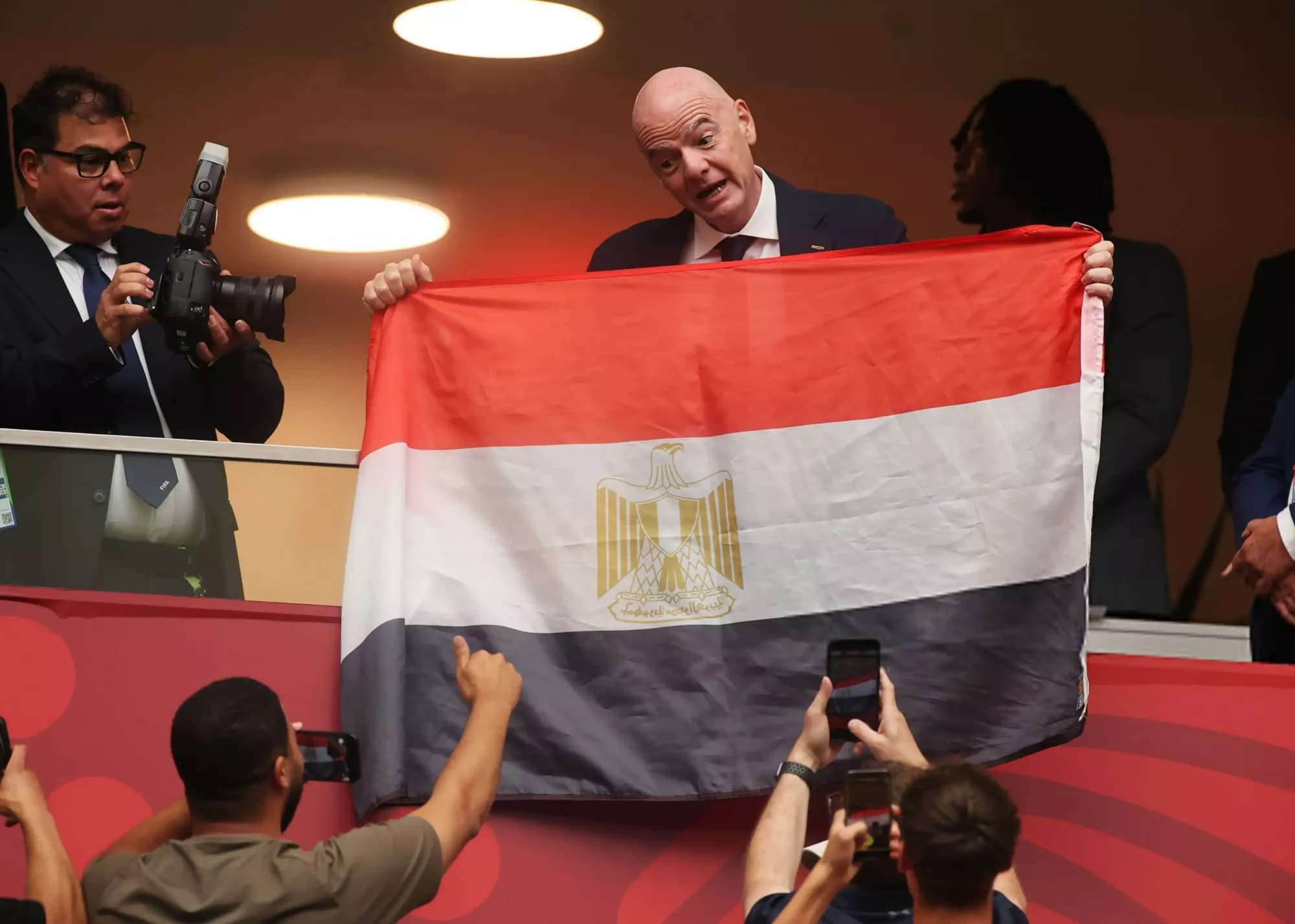 حرکت جالب اینفانتینو پس از حذف جنجالی مصر