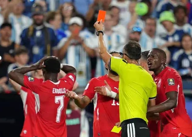 عجیبترین اخراج جام: جنجال داوری به سود آرژانتین!