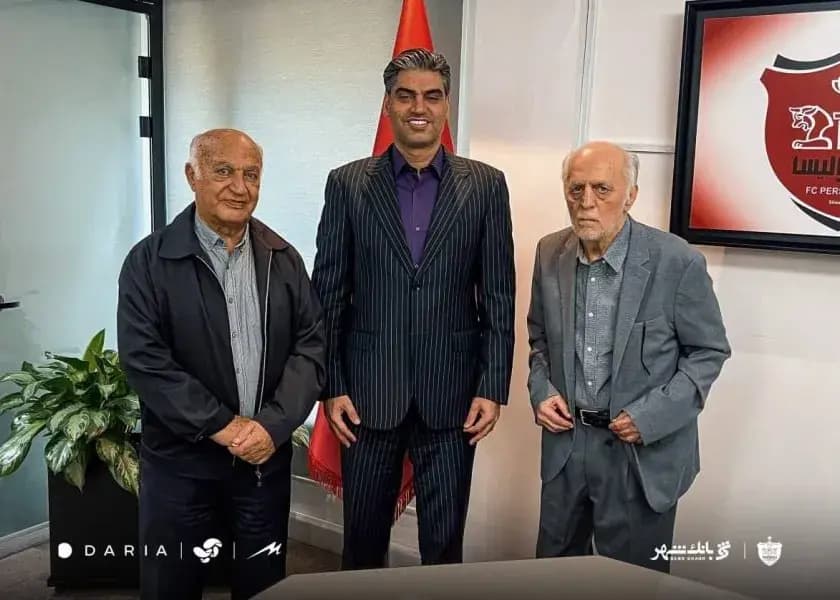 دستیاران افسانه‌‌ای پروین میهمان پرسپولیس 