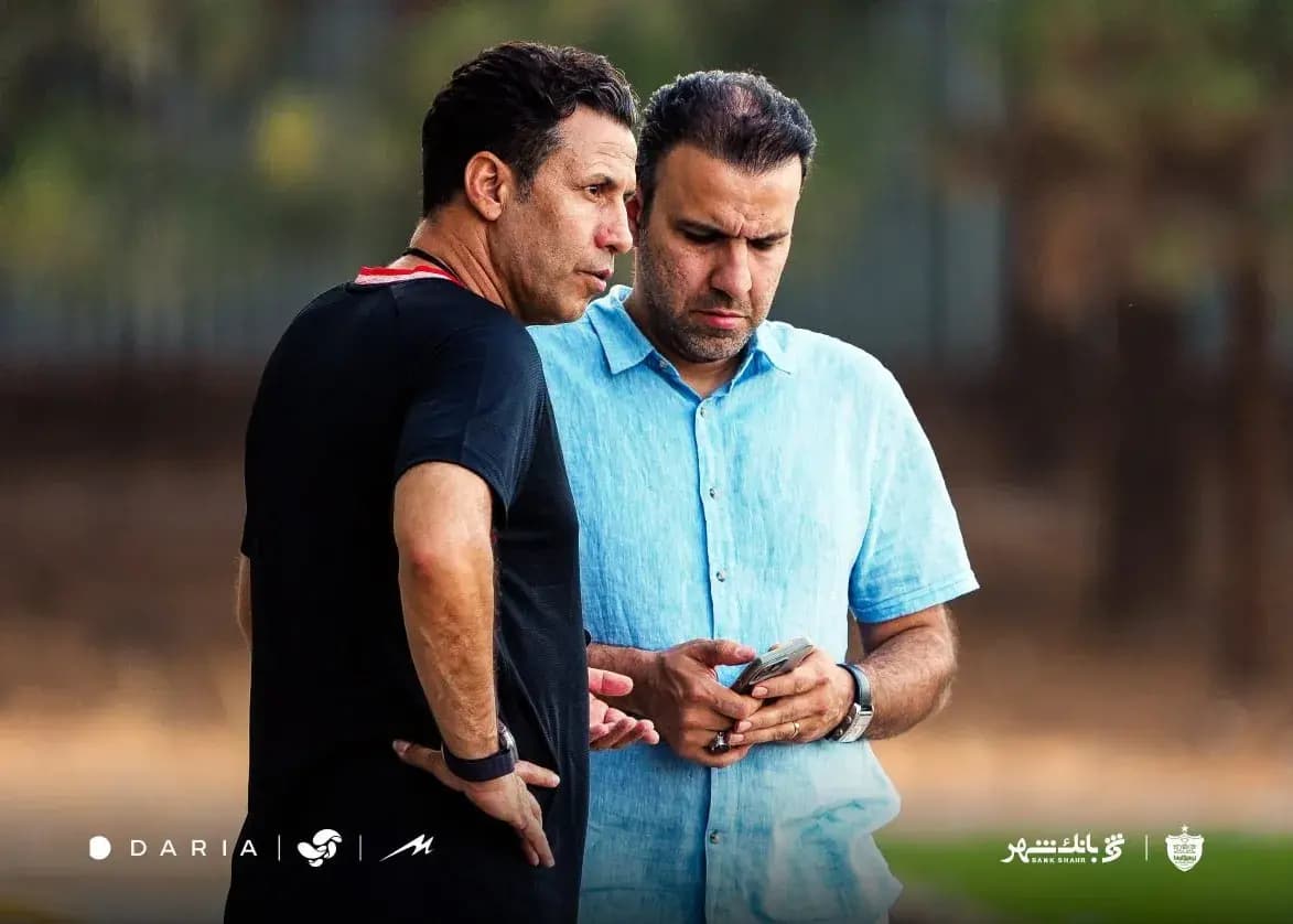 لبخندِ سبکِ کسی که تارتار را به پرسپولیس آورد! (عکس)