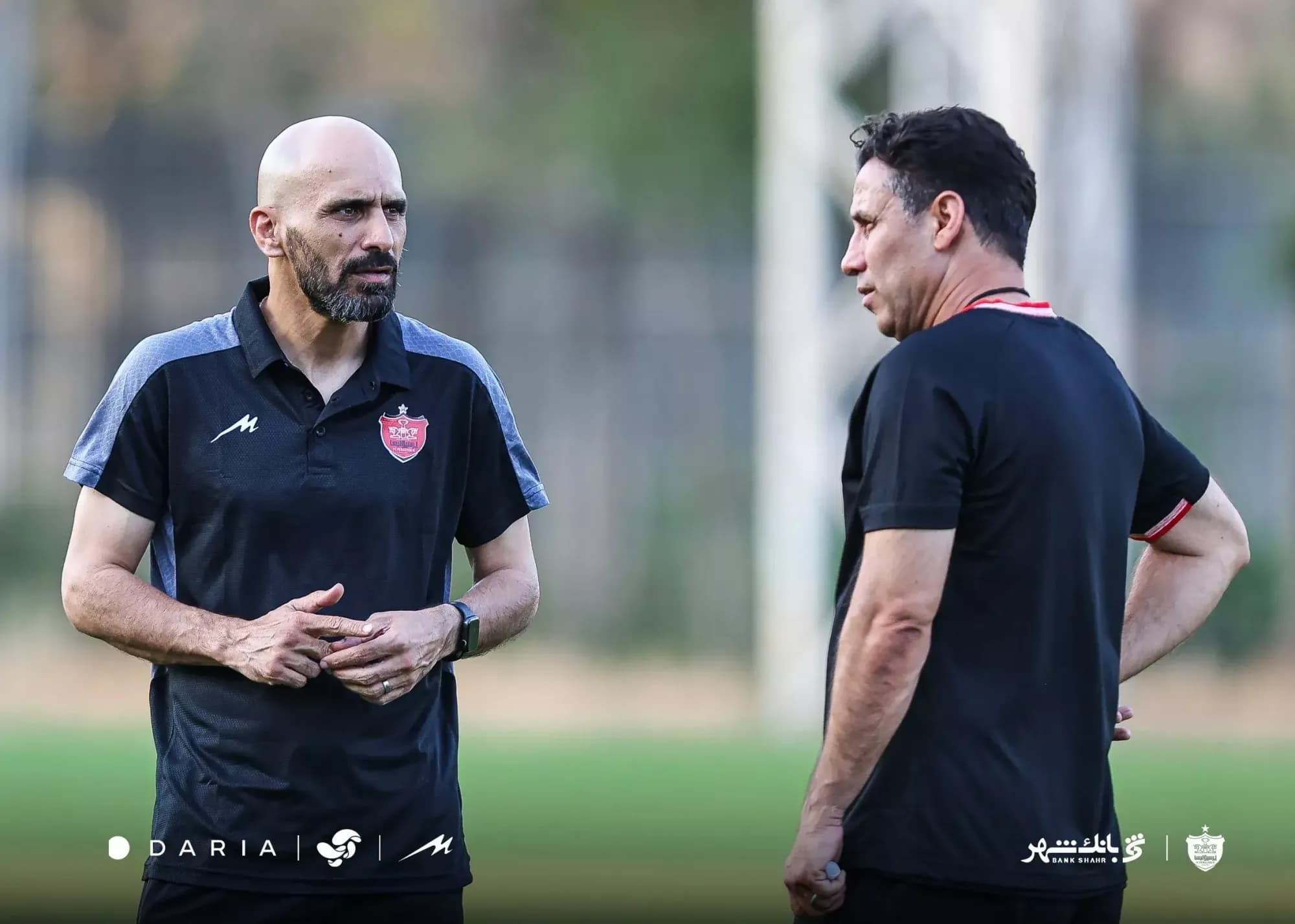 اولین حضور رضا جباری در پرسپولیس