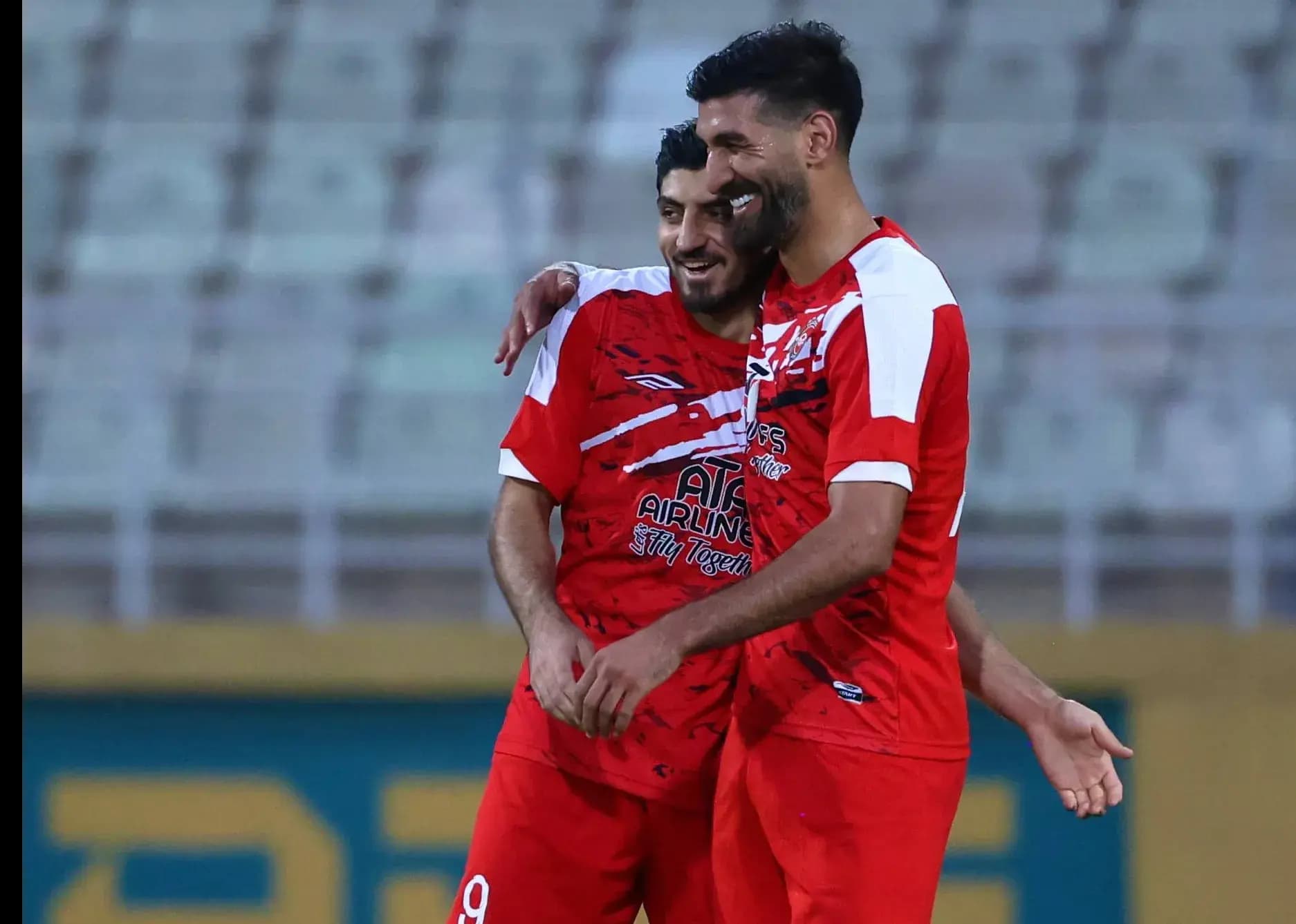 زوج قهرمانی پرسپولیس برای ترسناک شدن تراکتور!