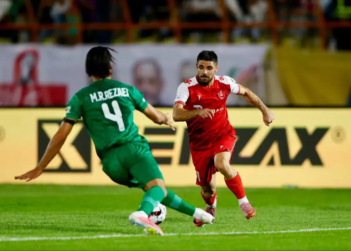 حسرت آقای گلی برای ستاره امشب پرسپولیس! (عکس)