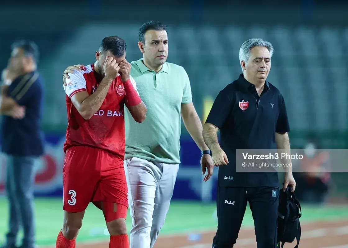 آخرین وضعیت دو مصدوم پرسپولیس برای تراکتور
