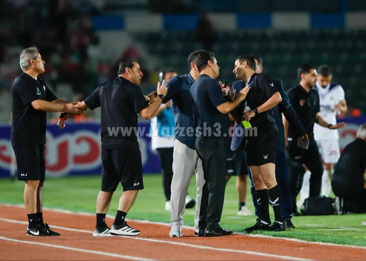 داور دنبال مربی پرسپولیس می‌گشت (عکس)
