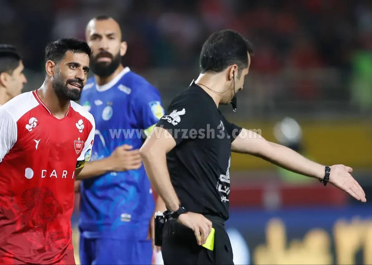 ادعای پرسپولیس: پنالتی قطعی ما سوخت!