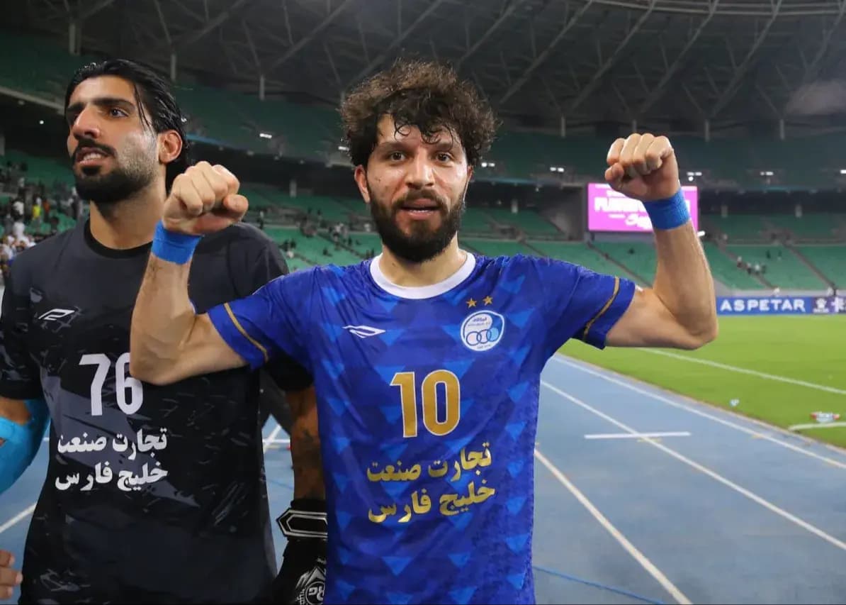 جشن خاص ماشاریپوف با ژست هادی چوپان! 