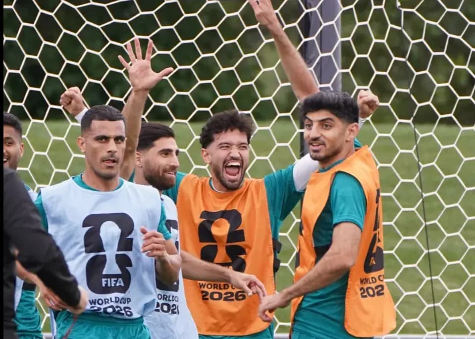 ستارههای ایران جشن صعود را تمرین کردند!